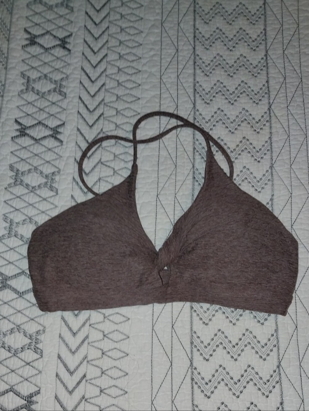 Bombshell Sportswear Comfort Stretch Wireless Bra - Brown